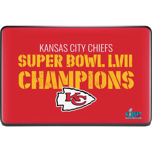 NFL Kansas City Chiefs Super Bowl LVII Champions Google Pixelbook Go Skin